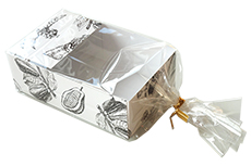 Barquettes avec sachets plastiques
